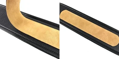 Premium Suede Guitar Strap Liner: Anti-Slip, Padded Comfort