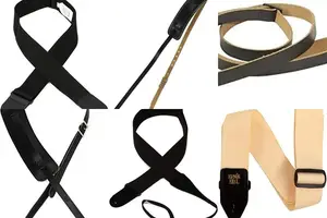 5 Best Thin Guitar Straps for Comfort and Style