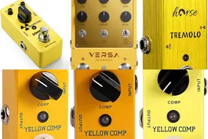 5 Must-Have Yellow Guitar Pedals