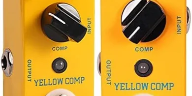 MOOER Yellow Comp Mini: Portable Optical Compressor Pedal