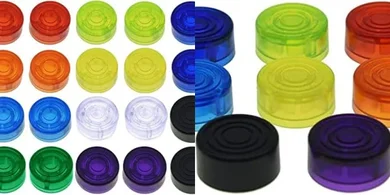 Guitar Pedal Footswitch Topper Caps (20-Pack)
