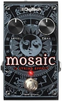 Black Mosaic Acoustic Guitar Effect Pedal