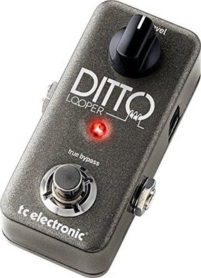 DITTO Looper Pedal: 5 Minutes, True Bypass, Analog Dry-Through