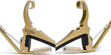 Kyser Gold Capo for 6-String Acoustic Guitars